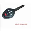 BOLNEY Silicone Car Key Case for Mitsubishi Eclipse, Galant, Lancer EVO, and Outlander Sport view 2