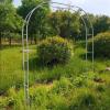 GueTTO Metal Garden Arch Trellis, Rose Arch, 140 x 230 cm view 1