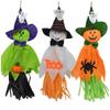 Sosoport 2-Piece Hanging Ghost Halloween Decorations view 2