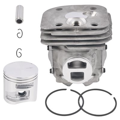 Hujago 50 mm Cylinder Piston Kit for Husqvarna 365XT/365X-TORQ/372XT/372XP and Jonsered 2166/2172 Chainsaws
