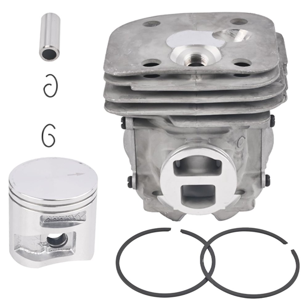 Hujago 50 mm Cylinder Piston Kit for Husqvarna 365XT/365X-TORQ/372XT/372XP and Jonsered 2166/2172 Chainsaws