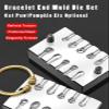10-in-1 Goldsmithing Die Set for Jewelry Metal Forming view 2