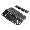 Naroote Diving Backplate, Lightweight Durable Aluminum Backplate for Single or Double Tanks (Black) view 3