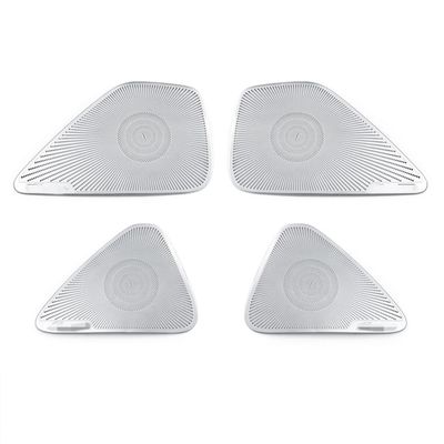 ALaaaaL Car Tweeter Speaker Cover Trim for Toyota Corolla 2019–2023 E210, A-Titanium Silver