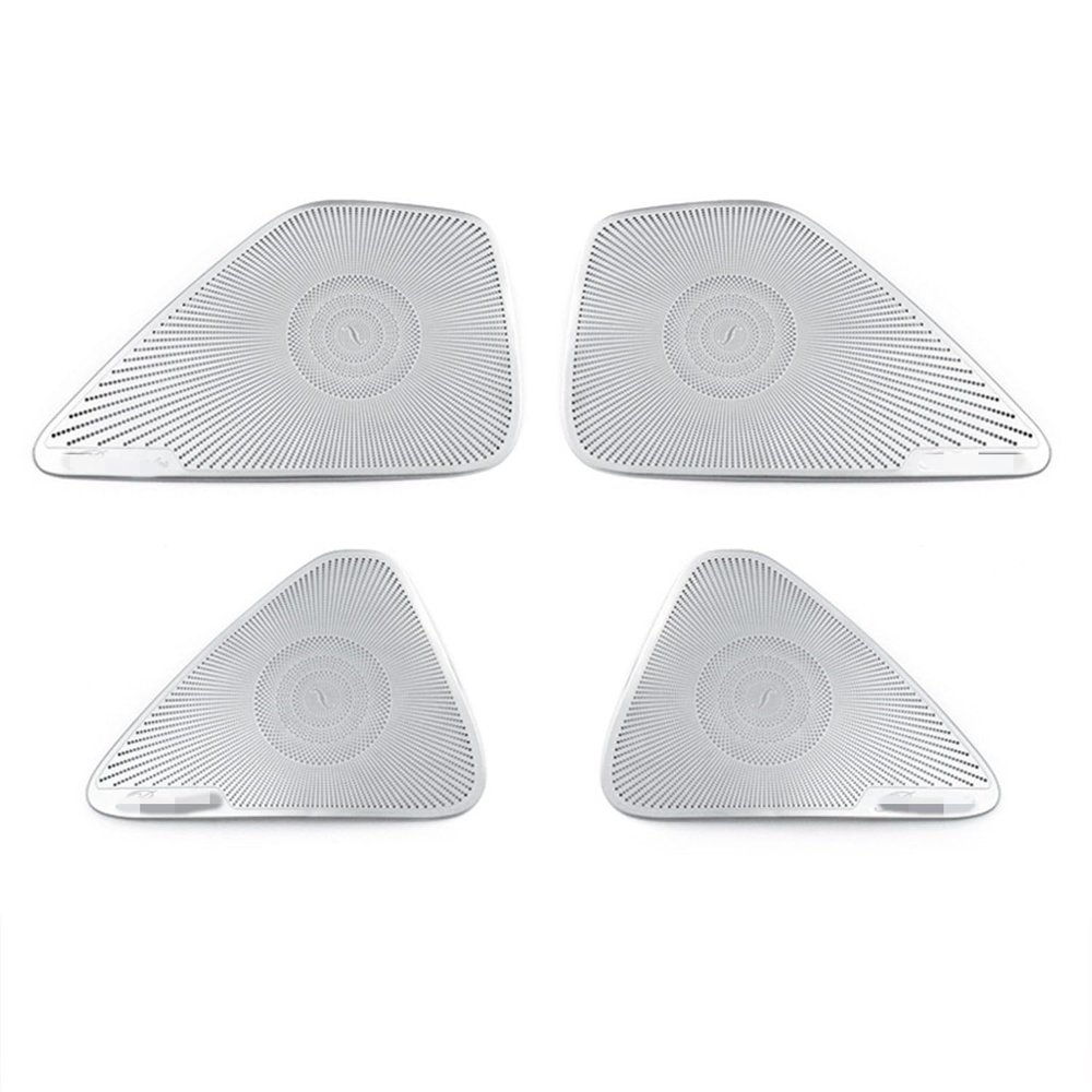 ALaaaaL Car Tweeter Speaker Cover Trim for Toyota Corolla 2019–2023 E210, A-Titanium Silver