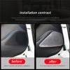 ALaaaaL Car Tweeter Speaker Cover Trim for Toyota Corolla 2019–2023 E210, A-Titanium Silver view 2