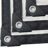 Clear Waterproof PE Tarp with Grommets, 6 x 1 m view 4