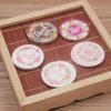 Round White/Kraft Paper Gift Hang Tags, 100 Pieces view 4