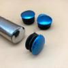 FASOLI Steel End Caps for Plastic Tubes, Pipe Inserts, Plugs, Non-Slip Furniture Leg Levelers, 8-Pack (22 mm) view 3