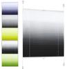 YANHONG No-Drill Pleated Blind, Klemmfix, 60 x 120 cm, Black view 1