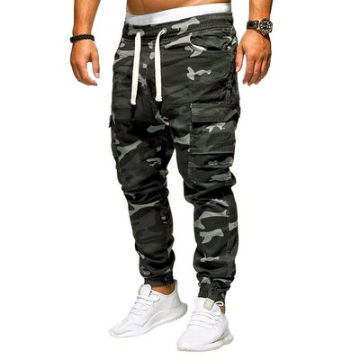 Men's Black Work, Hiking and Cargo Pants, XL