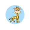 TimeTEX Giraffe Praise Stickers for Teachers | 500 Stickers in Dispenser Box | 2 Designs | 19 mm view 2