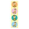 TimeTEX Giraffe Praise Stickers for Teachers | 500 Stickers in Dispenser Box | 2 Designs | 19 mm view 3