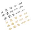 PET Stickers, Clear Patterns, English Poetry Series, Scrapbooking Stickers (Wishing from Afar) view 2