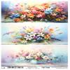 Josy's BastelMärchen A4 Rice Paper, Straw Silk, Colorful Bouquet RE7008 view 1