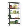 PROREGAL Panda Tall Screw-In Shelving Unit, 200 × 110 × 40 cm, 5 Shelves, 90 kg per Shelf, Anthracite view 3