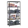 PROREGAL Panda Tall Screw-In Shelving Unit, 200 × 110 × 40 cm, 5 Shelves, 90 kg per Shelf, Anthracite view 4
