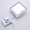 Lighted Makeup Mirror, Wall-Mounted, 20.3 cm, 3x Magnification, 180° Swivel, Extendable, Rose Gold view 4