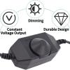 USB LED Light Strip Dimmer with Rotary Controller view 2
