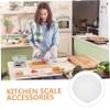 STOBOK 5-Piece Plastic Weighing Bowl Set for Electronic Kitchen Scales view 2