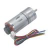 25GA370 DC Geared Motor with Encoder, 12 V High-Torque Curtain Robot Motor (12 rpm, 24 V) view 3