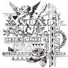 FOSANGPUSHI Vintage Clear Silicone Stamp, 11 x 16 cm, Angel Background view 1