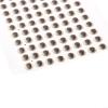 FACAIIO Soft-Molded 3D Fishing Lure Eyes, 8 mm, Silver, 100 Count view 3