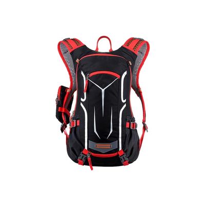 Waterproof Unisex Outdoor Backpack for Cycling, Hiking and Camping, Red
