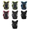 Waterproof Unisex Outdoor Backpack for Cycling, Hiking and Camping, Red view 2