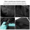 Waterproof Unisex Outdoor Backpack for Cycling, Hiking and Camping, Red view 3