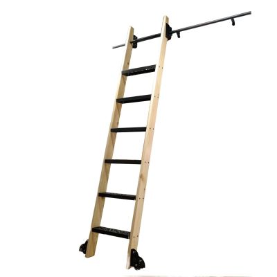 Sliding Ladder Hardware Kit, 6.6 ft/200 cm Rail Set