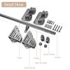 Sliding Ladder Hardware Kit, 6.6 ft/200 cm Rail Set view 2