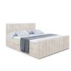 ALTDECOR Box Bed with H3 Mattress Futeil Edita-Z – 180 x 200 – Beige view 2