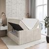 ALTDECOR Box Bed with H3 Mattress Futeil Edita-Z – 180 x 200 – Beige view 3