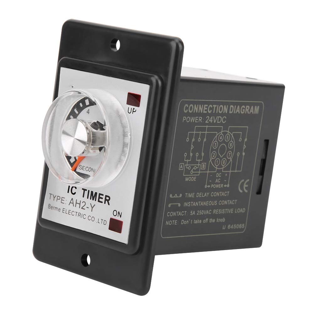 Time Relay, Delay Relay, AH2-Y 10S 24V, Industrial Control