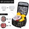 DORKEIXIA Got Dirtbike Motocross Camo American Flag Insulated Lunch Bag view 4