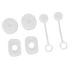 6-Piece Silicone Straw Stopper Set for Most Cups and Bottles view 4