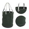 Canvas Bucket, Mini Tool Bucket with Handle, Portable Tool Organizer, 30 kg Capacity (Green) view 4
