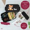 Shirtracer Mepal Personalized Kids' Lunchbox, Tiger with Name view 4