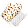 2-Piece Beagle Dog Print Kitchen Set, Heat-Resistant Grill Gloves & Pot Holder view 2