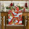 Baokuan Chinese Dragon Red Table Runner for Lunar New Year view 2