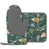 Wurton Dinosaur Print Oven Mitt and Pot Holder Set, 17.8 x 27.9 cm, 2-Piece, MC700 view 3