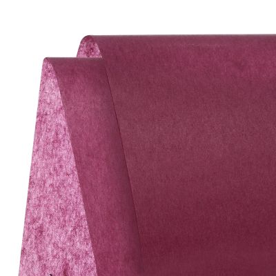 QUARKZMAN Burgundy Tissue Paper, 60 Sheets, 50 x 70 cm Colored Gift Wrapping Paper for Gift Bags, Weddings, Anniversaries, Crafts, Pom-Poms and Paper Flowers