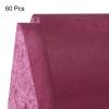 QUARKZMAN Burgundy Tissue Paper, 60 Sheets, 50 x 70 cm Colored Gift Wrapping Paper for Gift Bags, Weddings, Anniversaries, Crafts, Pom-Poms and Paper Flowers view 3