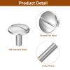 QUARKZMAN M6 x 16 mm Extra-Large Flat-Head Slotted Screws, 2-Pack, 304 Stainless Steel view 4