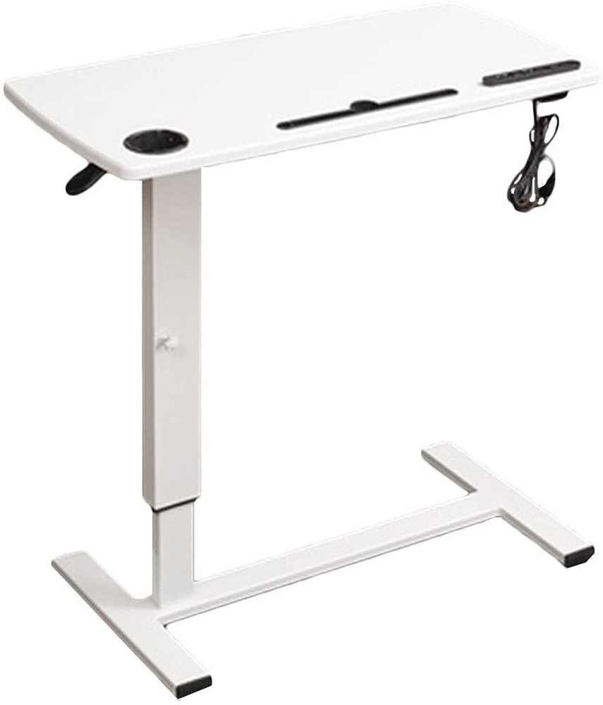 Portable Folding Overbed Table, Sofa Side Table, Color B