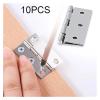 10-Pack Stainless Steel Window Hinges with 6 Mounting Holes view 3
