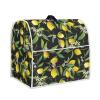 UOIMAG Stand Mixer Cover, Lemon Print, with Pocket, Dust Cover for 4.55-Quart Mixers view 1