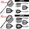 Telescopic Floating Fishing Net, Rubber-Coated Handle, Foldable Landing Net (Color: 100 cm, Double Section) view 4