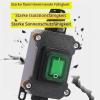 Meskliu IP67 Waterproof Inline Rocker Switch, DPST On/Off, Green LED view 3